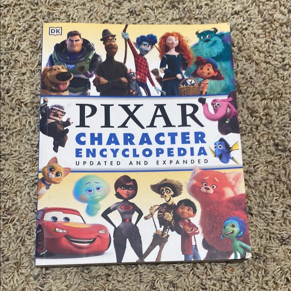 Pixar Character Encyclopedia Book